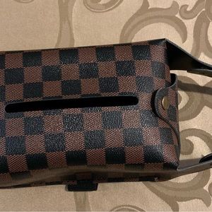 Stylish multi use tissue holder